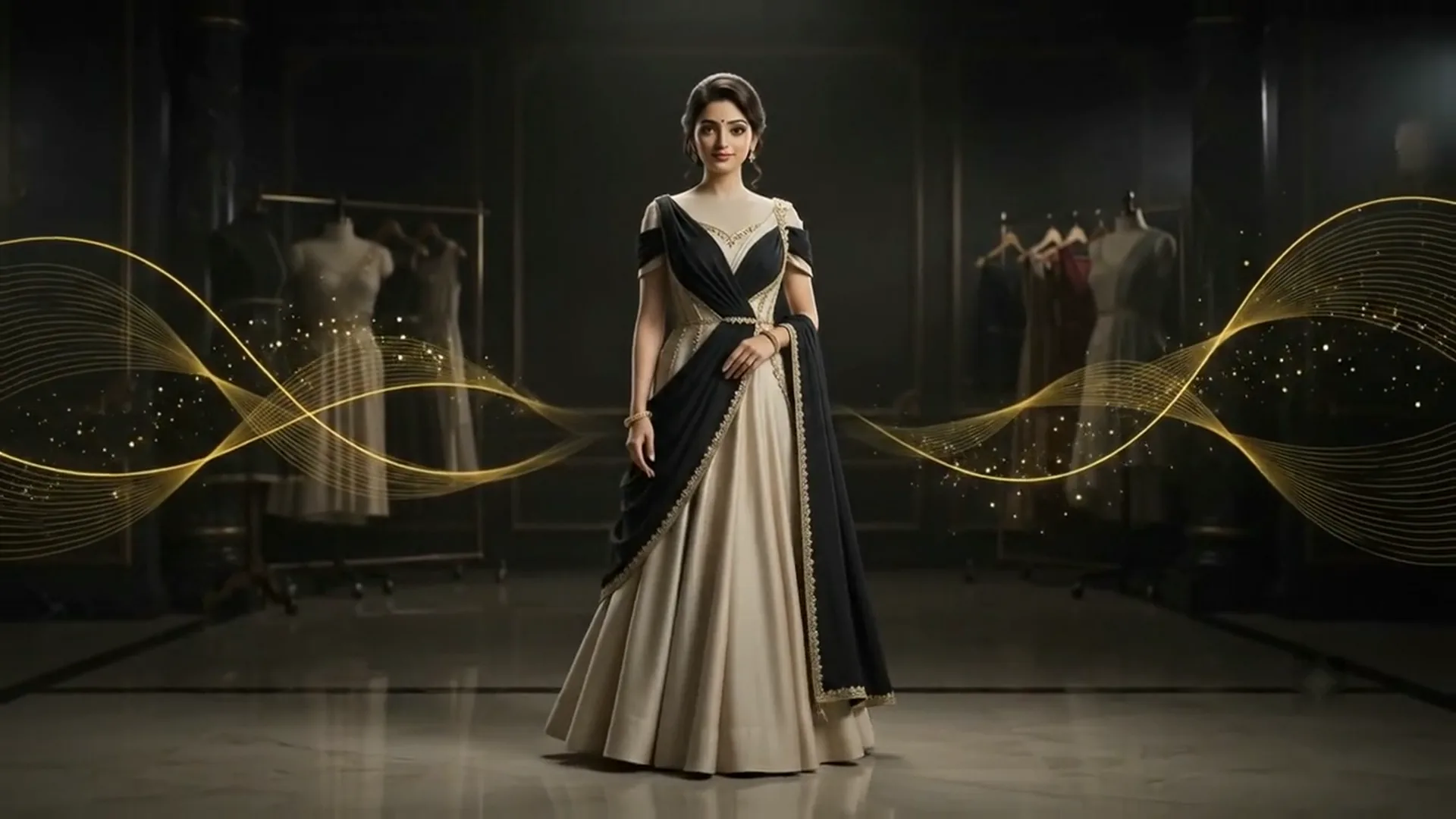 Vaishu featured couture look